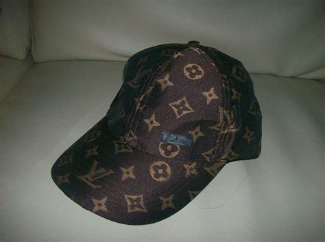 casquette louis vuitton marron